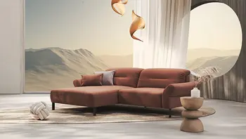 Comfort Republic Sofa Orange braun mit landschaft mit armlehne himmlisch wohnen asbach bäumenheim comfort republic händler kaufen sofa kaufen couch kaufen polstergarnitur kaufen bei Himmlisch Wohnen asbach bäumenheim zwischen donauwörth und augsburg